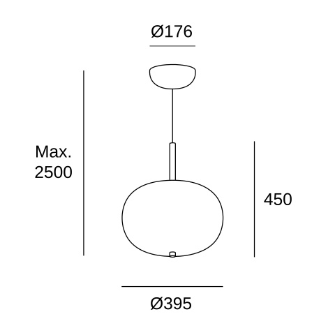 Подвесной светильник LEDS C4 Ilargi, 00-6012-93-F9, Light дерево, 2700 K, 23.1 Вт