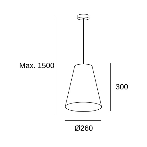 Подвесной светильник LEDS C4 Caribe, 00-8109-05-ES, черный, Natural rattan, 15 Вт