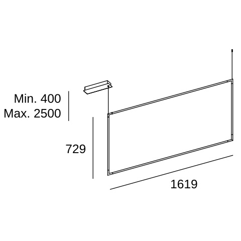 Подвесной светильник LEDS C4 Configurator, 00-8299-05-M1, черный, 3000 K, 115 Вт