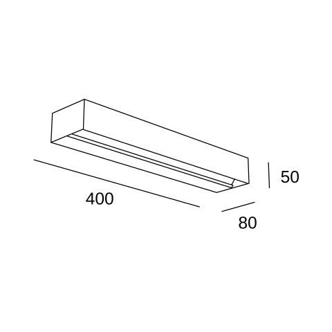 Настенный светильник LEDS C4 Lia, 05-2704-81-81, Satin никель, 3000 K