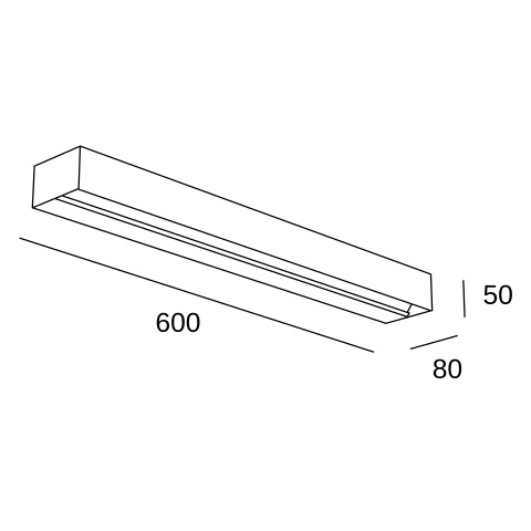 Настенный светильник LEDS C4 Lia, 05-2705-14-14, белый, 3000 K