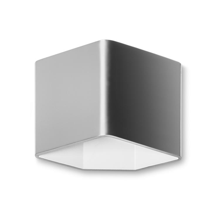 Настенный светильник LEDS C4 Jet Model 2, 05-3980-S2-14, Satin алюминий, 3000 K, 9.7 Вт