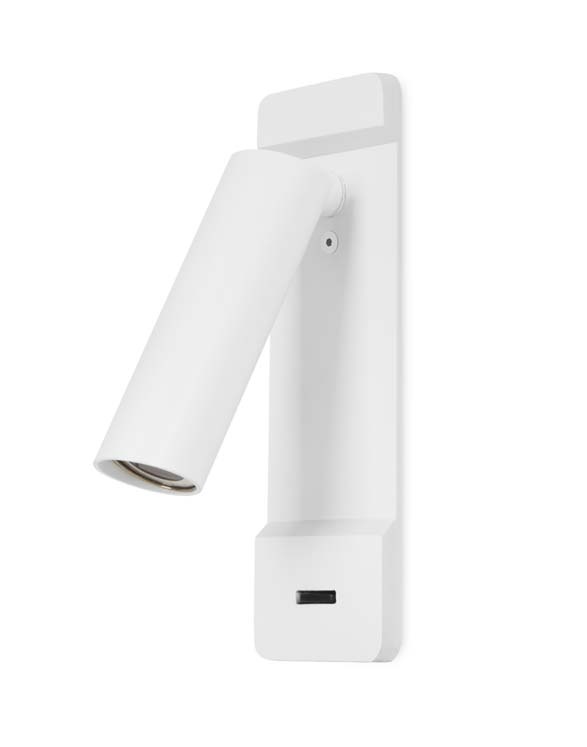Настенная лампа LEDS C4 Lire Switch, 05-6024-14-14, белый, 2700 K, 3.5 Вт