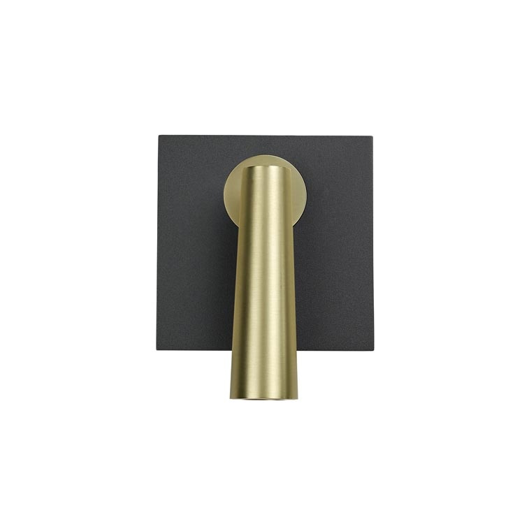 Настенная лампа LEDS C4 Gamma Mix Match Square, 05-6420-Z5-DN, городской серый, 2700 K, 3.1 Вт