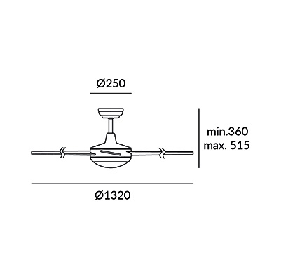 Потолочная люстра LEDS C4 Hawai, 30-2854-81-F9, Satin никель, 100 Вт