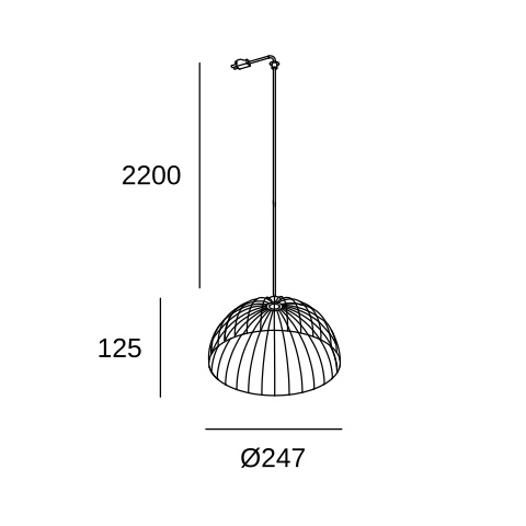 Подвесной светильник LEDS C4 Contrast for Deltatrack, 71-8484-93-05, Light дерево, 15 Вт