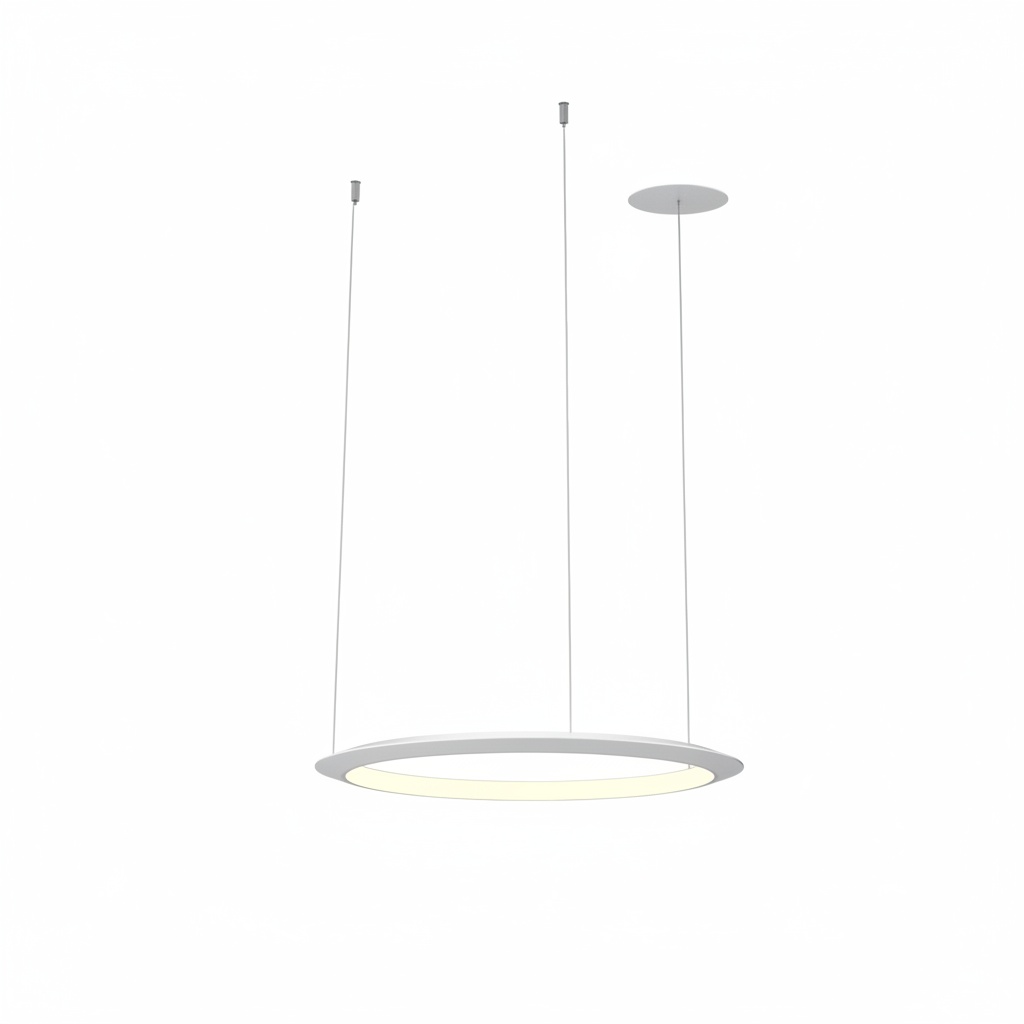Подвесная люстра LEDS C4 Circular Inward, CD5A-00V9AZRU14, белый, 2700 K, 38 Вт