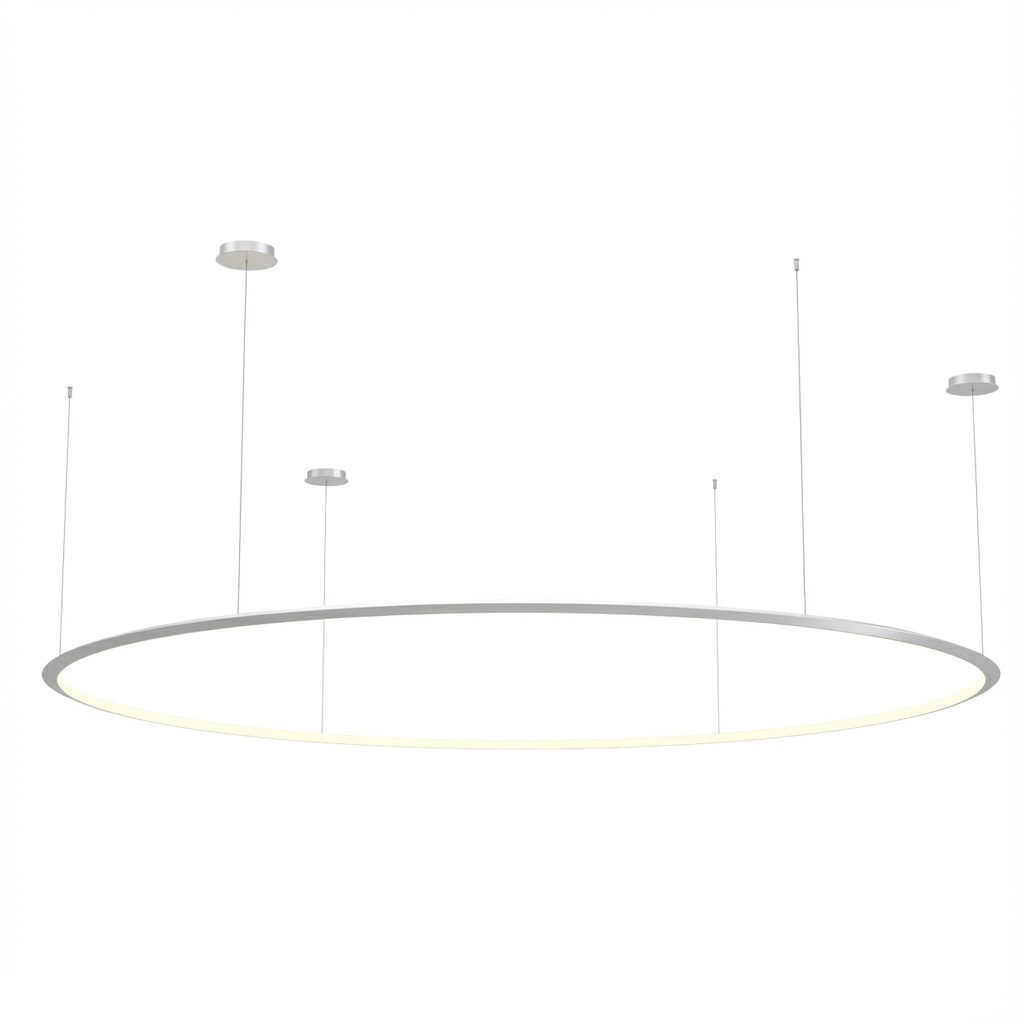 Встраиваемый потолочный светильник LEDS C4 Circular Inward, CD5D-00X9AZDU14, белый, 4000 K, 190 Вт