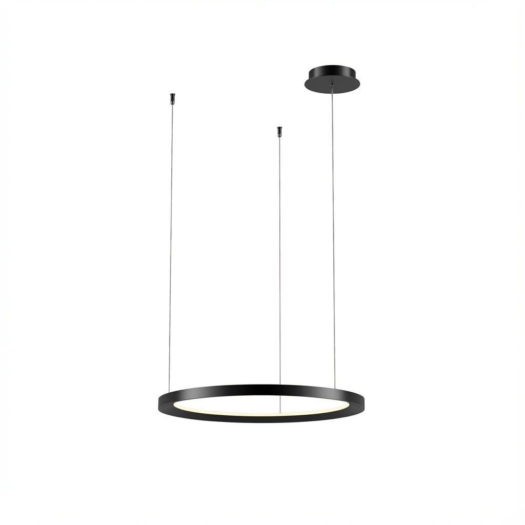 Подвесной светильник LEDS C4 Circular Outward, CF5A-00W9AZDU05, черный, 3000 K, 38 Вт